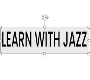 LEARN WITH JAZZ