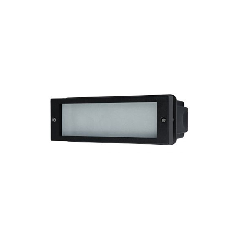 Kosnic Epping 12W 63 Degree Beam Angle Standard LED Brick Light Black