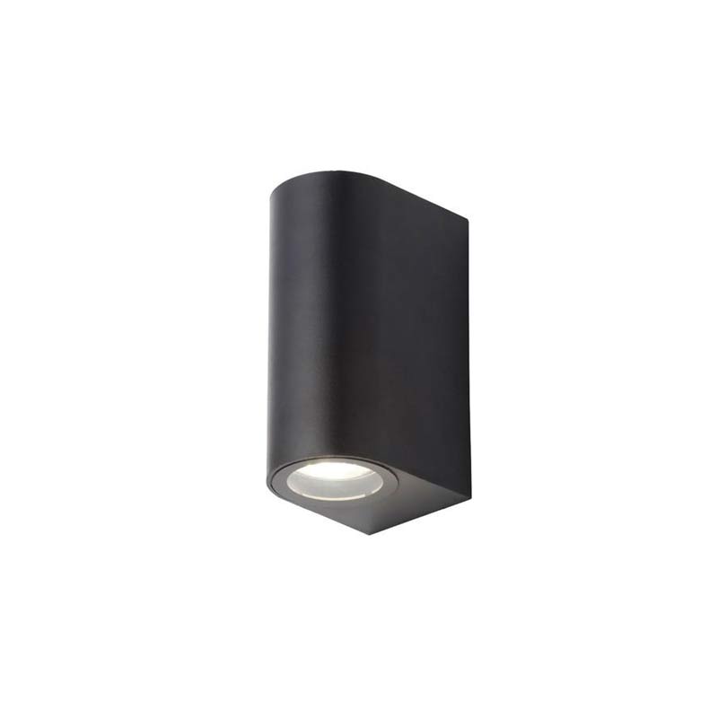 Forum Lona Up/Down Wall Light 2xGU10 Black