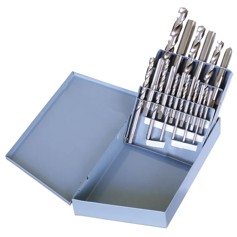M2.5 - M12 Metric Taps and Drills HSS boxed set 18PC sets