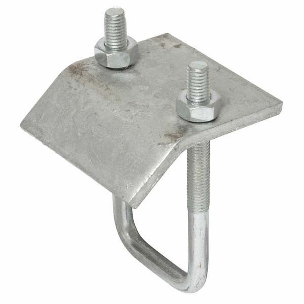 75 x 127mm Beam Clamp with U Bolt for Universal Strut / Channel Support System - PCB145/82