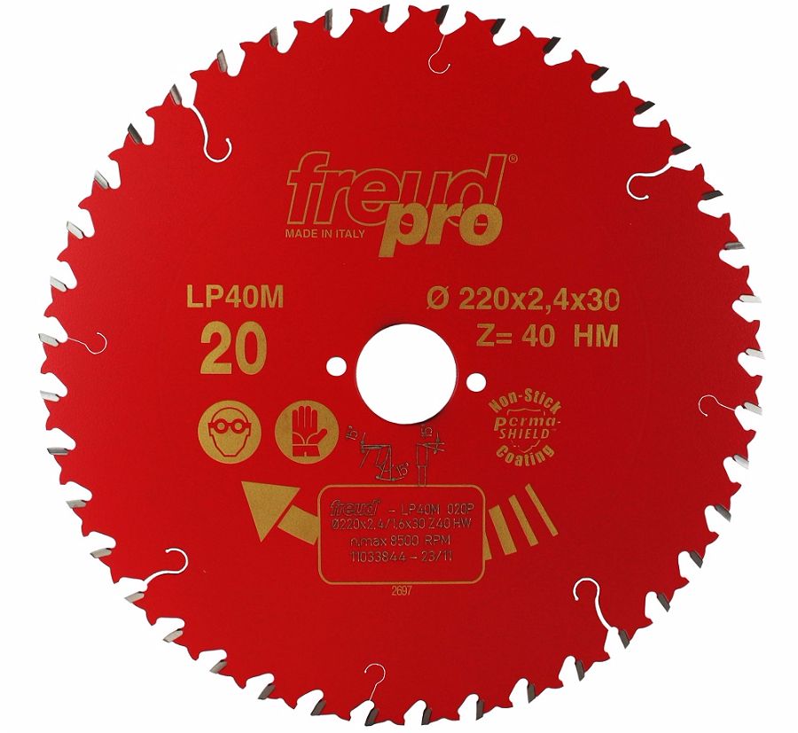 FREUD LP40M 020 Fine Saw Blade 220 X 30 X 40T