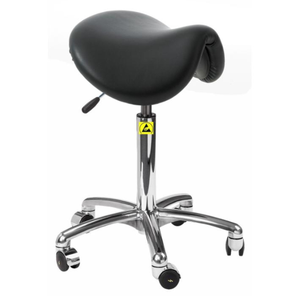 Static Dissipative Saddle Stool