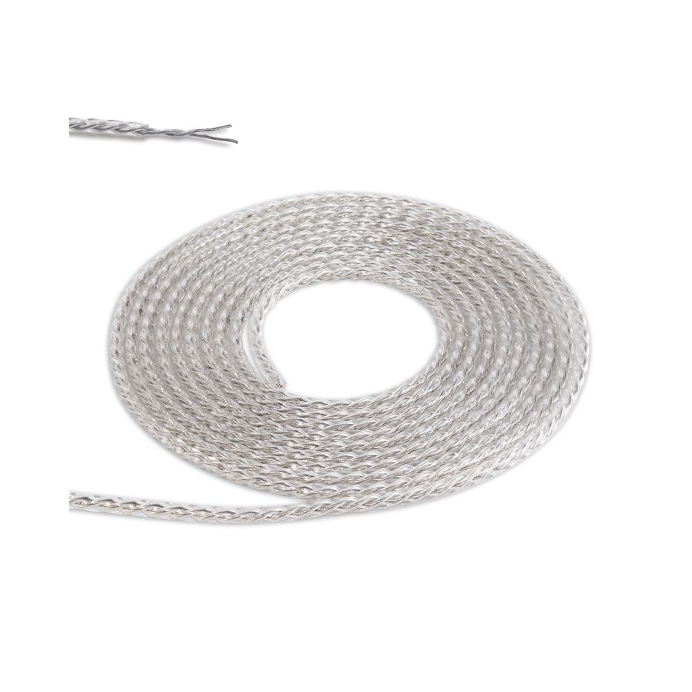 Luxuria Glorelle 1m Clear Twisted 2 Core 0.75mm Cable