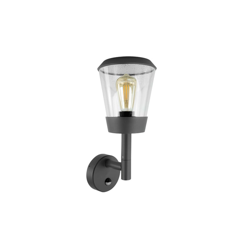 Ovia Eden Outdoor E27 Wall Light With PIR