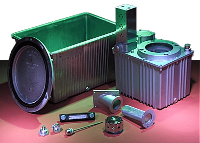 Manufacturers of Die Cast Aluminium Fluid Reservoirs UK