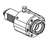 Axial geared-up 1:2 opposite face driven tool