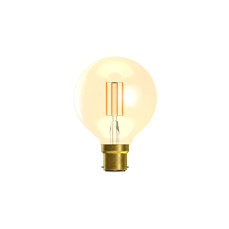 Bell Globe Non-Dimmable LED Vintage Bulb 3.3W B22 2700K