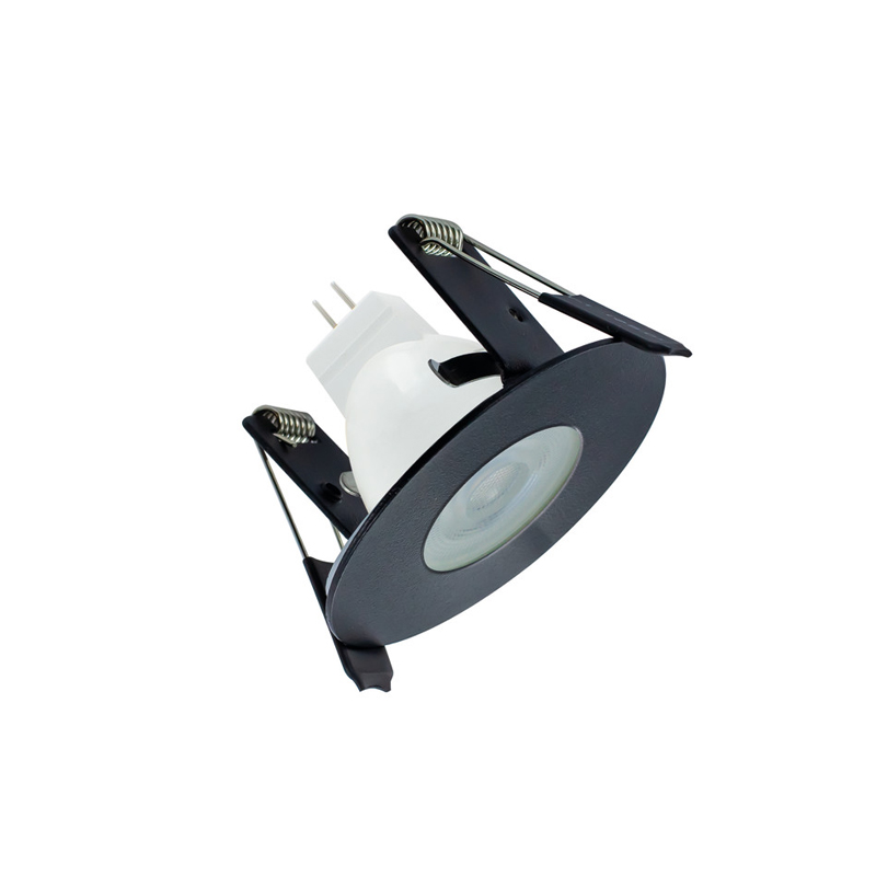 Integral Evofire Mini Fire Rated IP65 Downlight Black