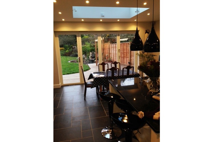 Slim Sightline Timber Bifold Doors