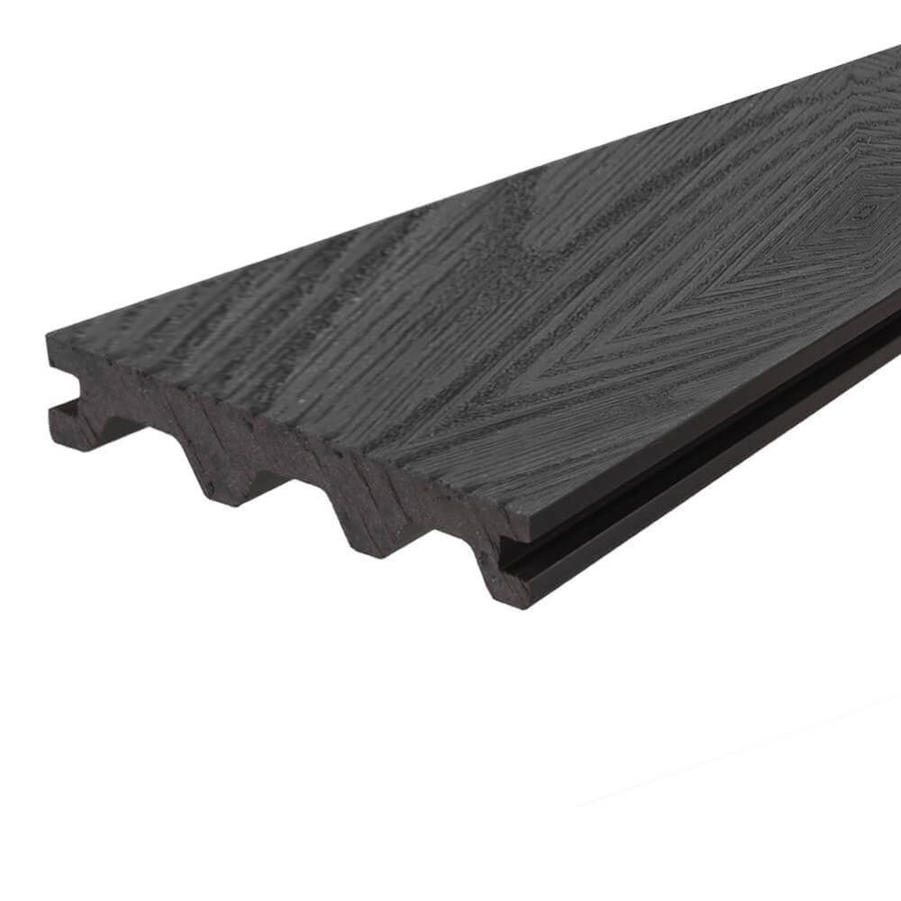 Grey Woodgrain Deck Board 135 x 23 x 3600mm - Victoria Range