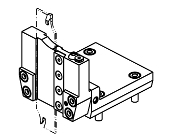 Radial offset geared-up driven tool - Ratio 1:3