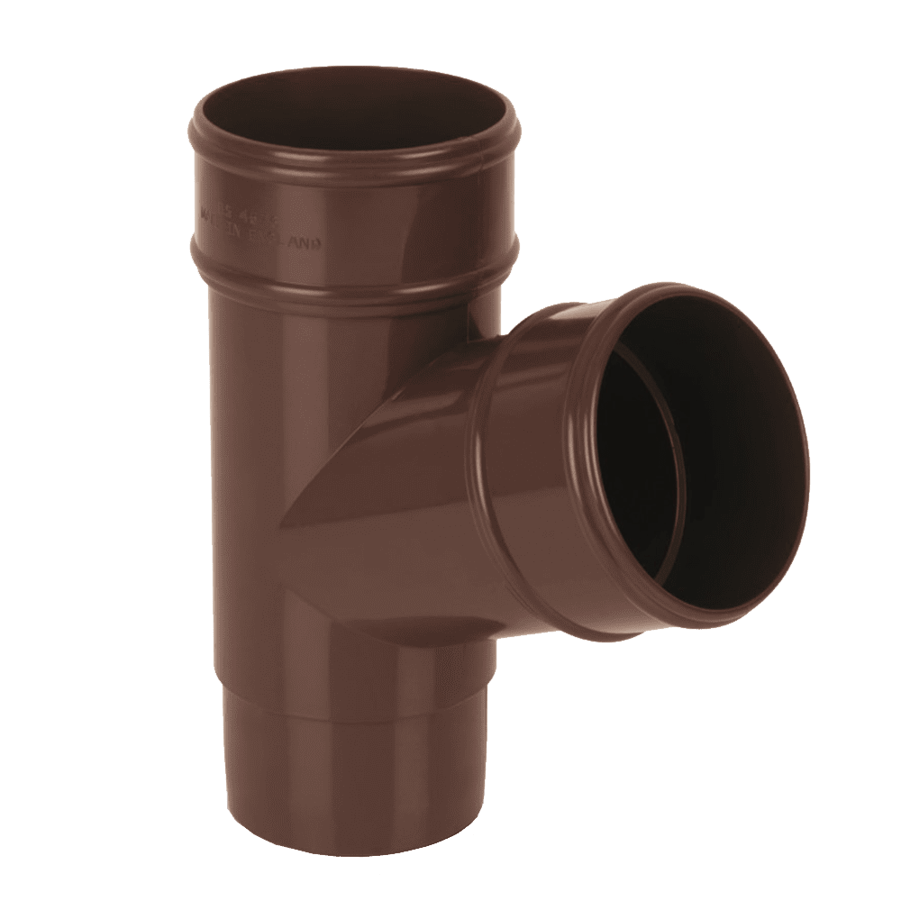 Suppliers Of Brown Round Plastic Gutter Fittings Nationwide