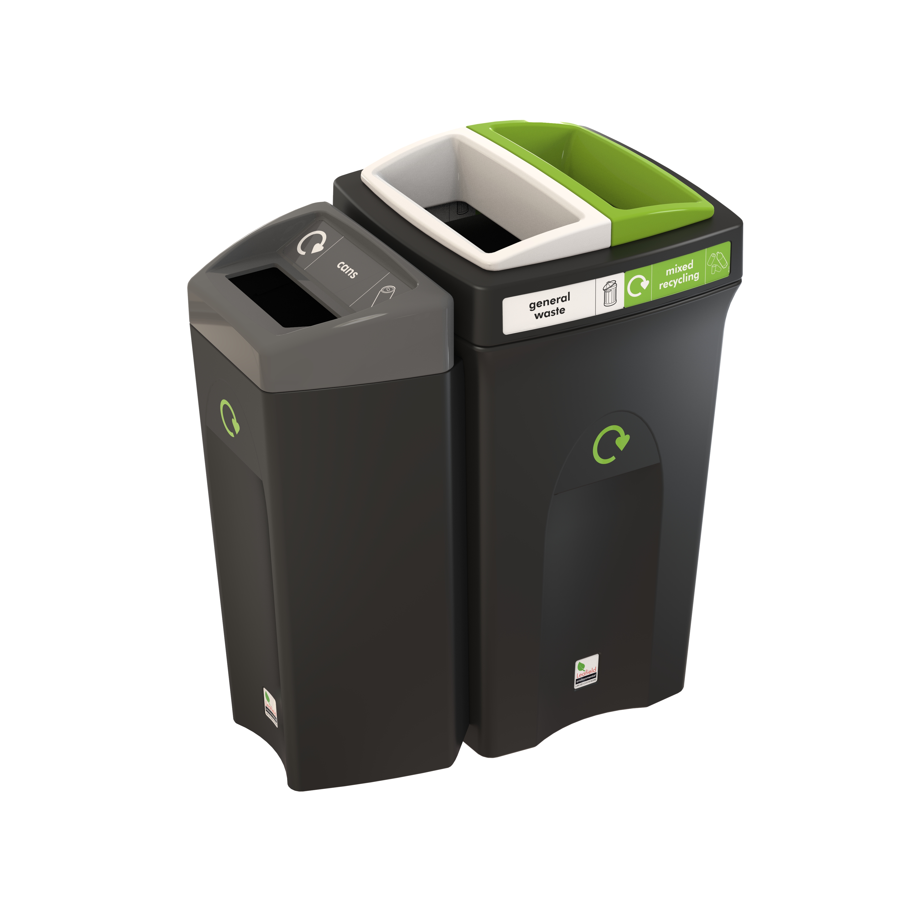 Envirobin Hub: (143) 3 Waste Streams Recycling Bin