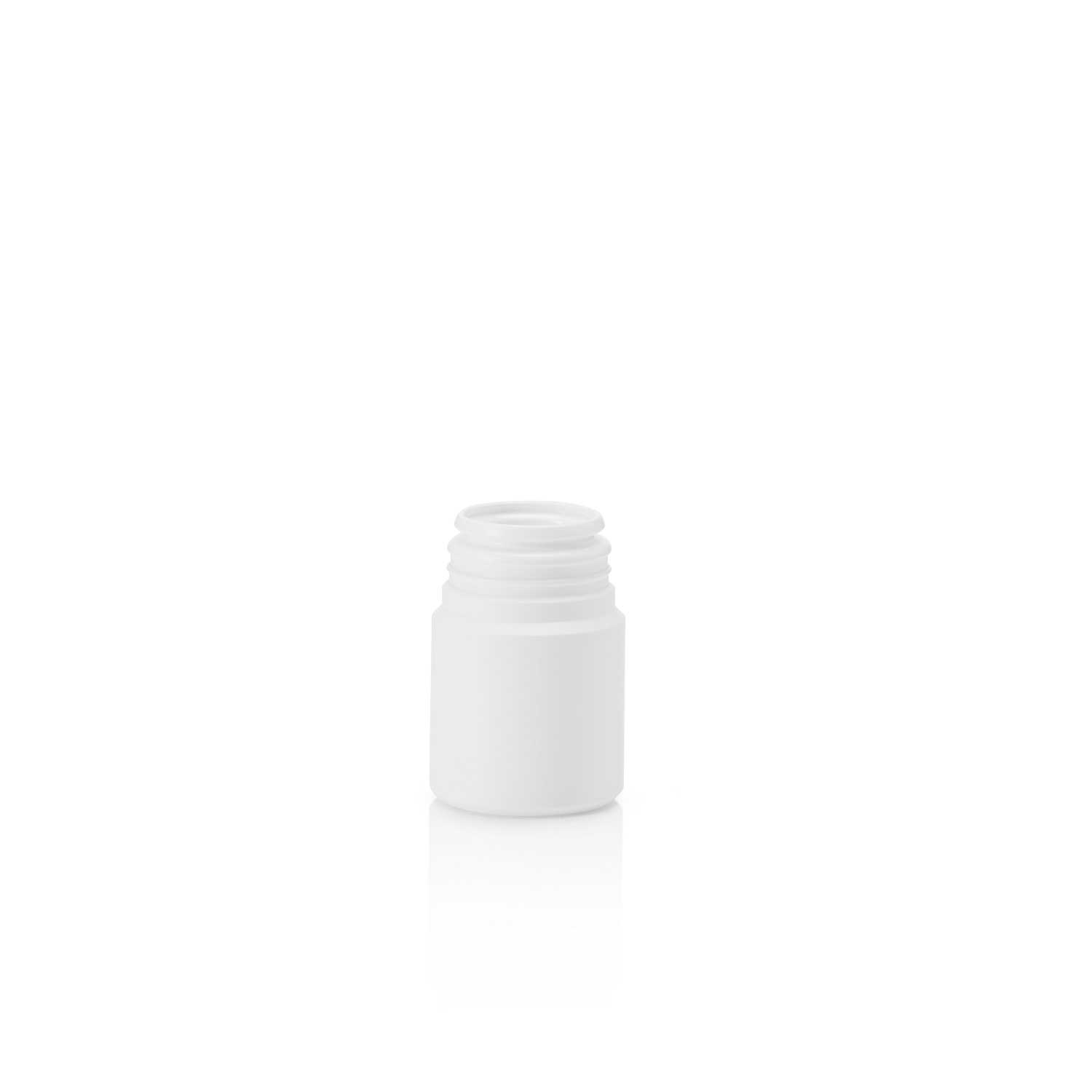 30ml White PP Tamper Evident Tampertainer Jar