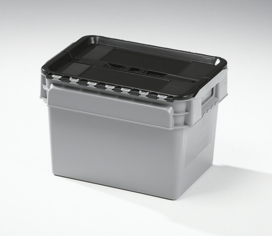 20 Litre Curtec Stack/Nest Attached Lid Container