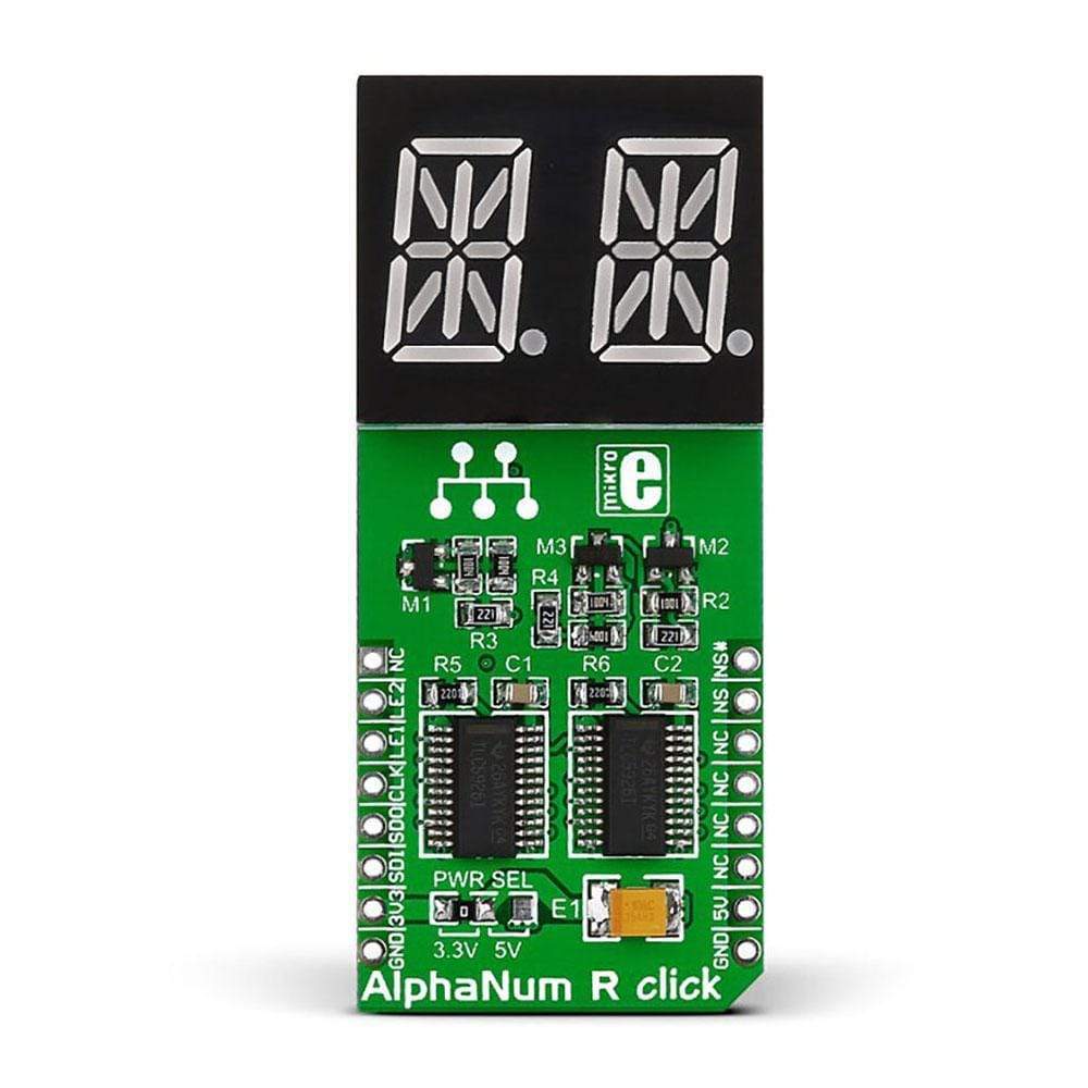 AlphaNum R Click Board