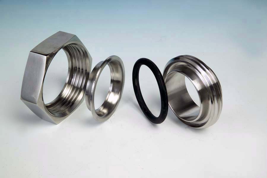 Stainless Steel RJT Fittings for Food & Beverage Industry
