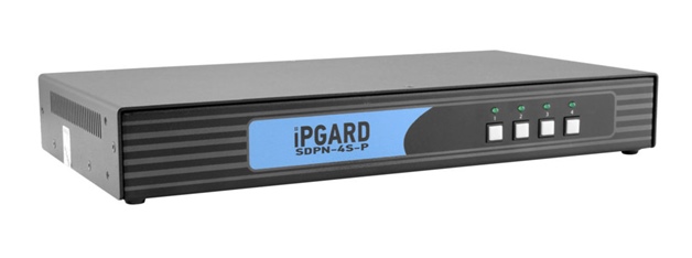 SDPN-4S-P SmartAVI 4 Port Secure KVM Switch with DP Dual-Link, single-head DP KVM 4K Ultra-HD resolution with CAC (3840 x 2160)( High Security KVM Switch NIAPP PP 3.0 )( DisplayPort KVM)