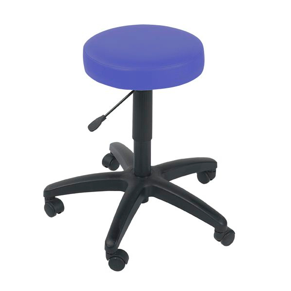 Gas Lift Examination Stool - Mid Blue