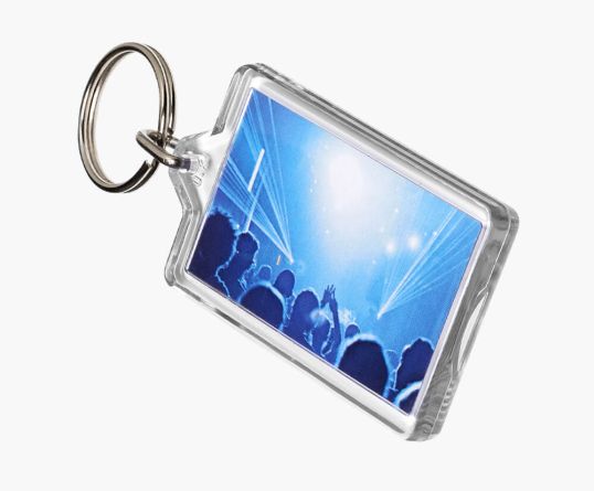 G1 Openable Acrylic Printed Promotional Keyrings