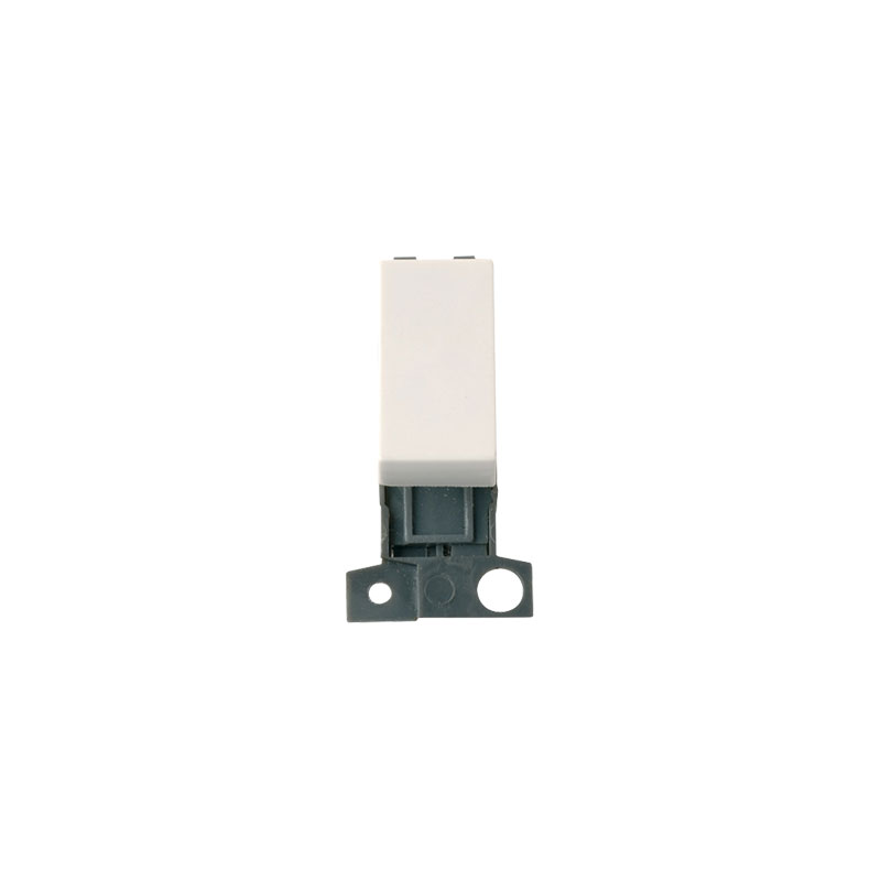 Click MiniGrid 10AX 13A DP Resistive Switch Module White