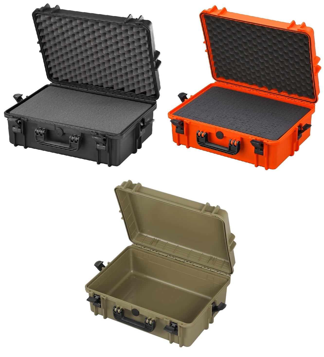 34 Litre IP67 Rated Waterproof Protective Case - With or Without Foam