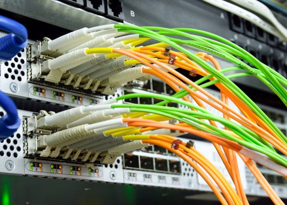 Secure Data Transmission With Fibre Optic Cables