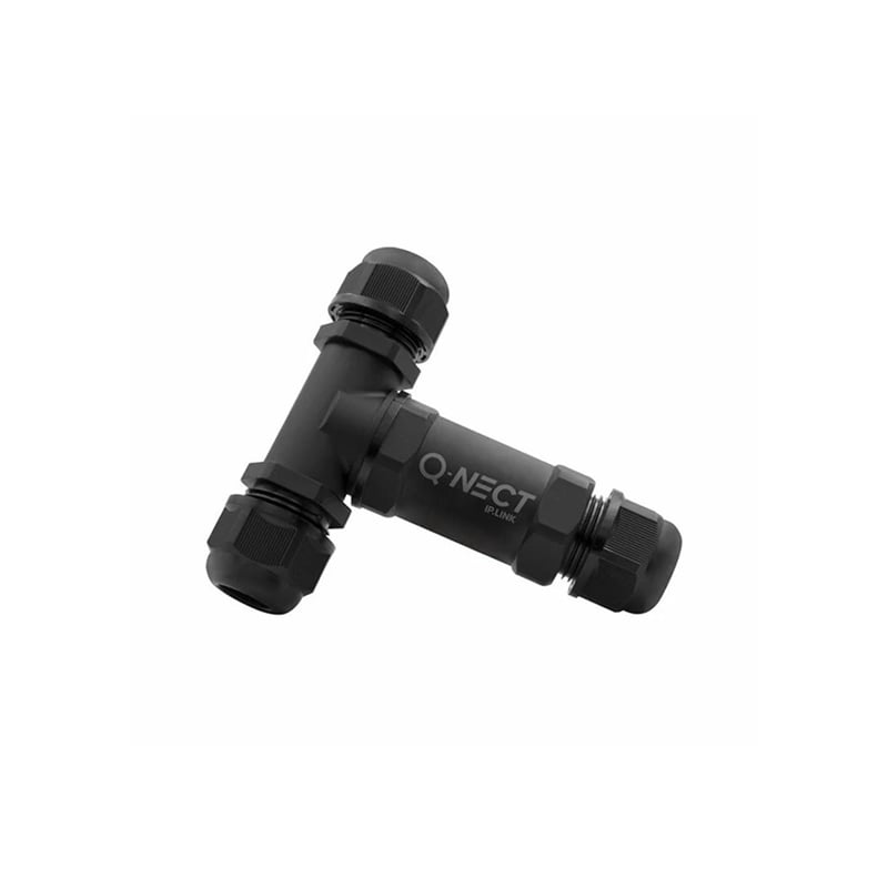 Unicrimp Q-Nect 5 Pole 3 Way 24A IP68 T-Connector