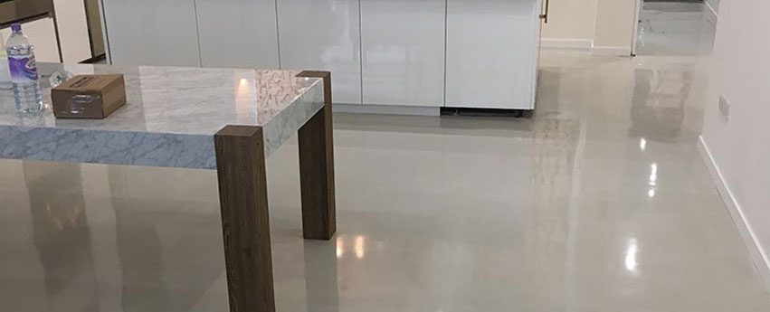 POLISHED CONCRETE FLOORS IN HOMES