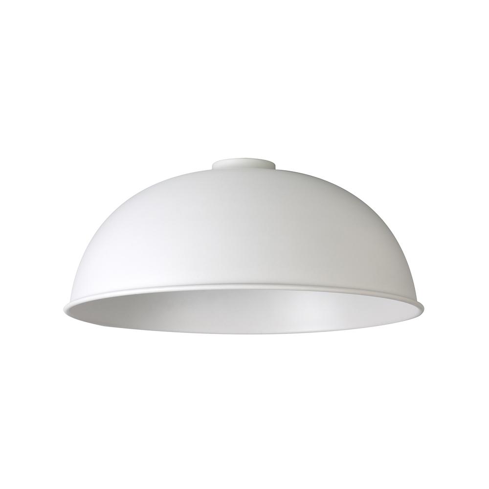 Luxuria Glorelle Dome 35cm Lampshade White