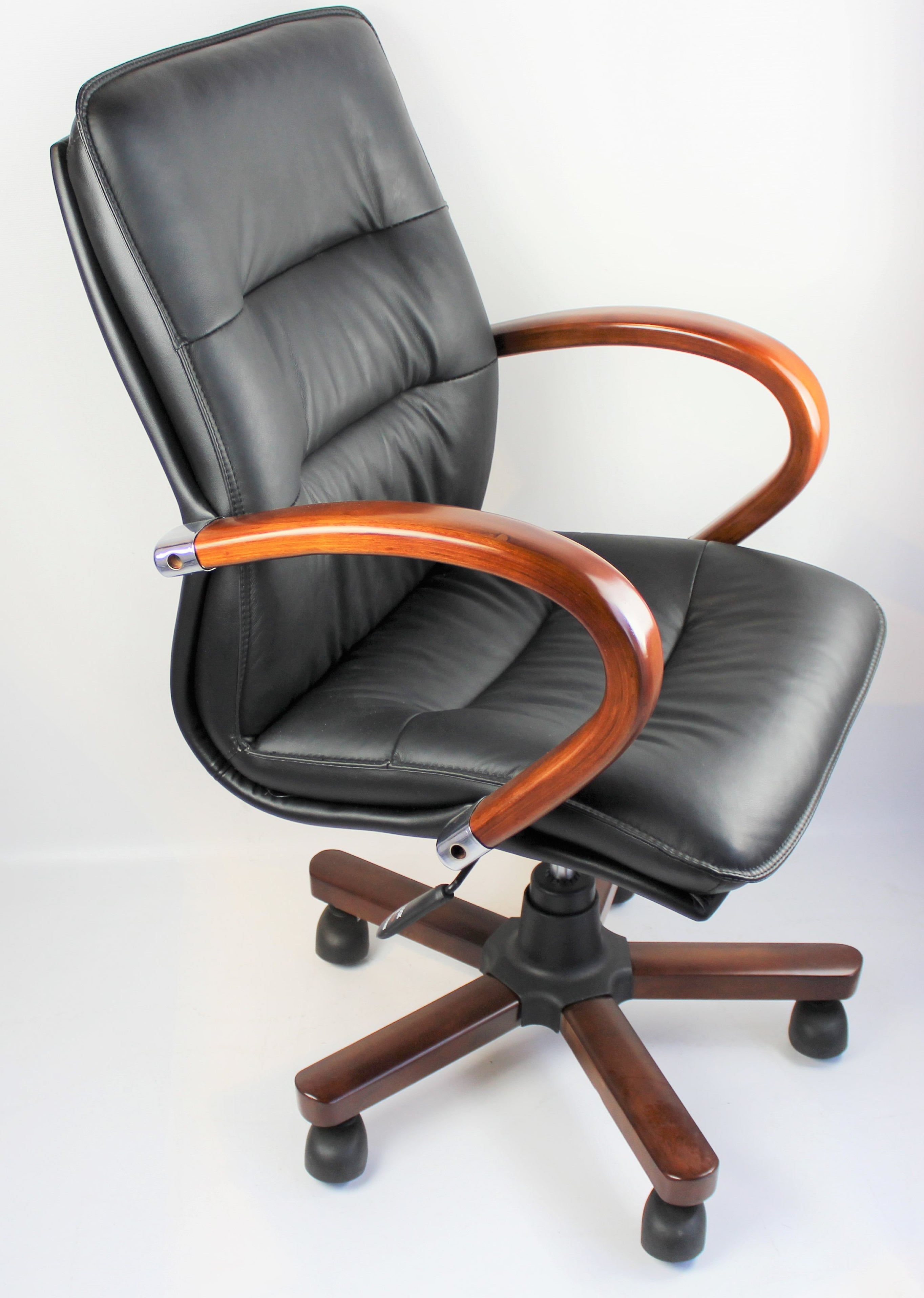 Senato SEN-DES-9805 Contemporary Leather Office Chair Huddersfield