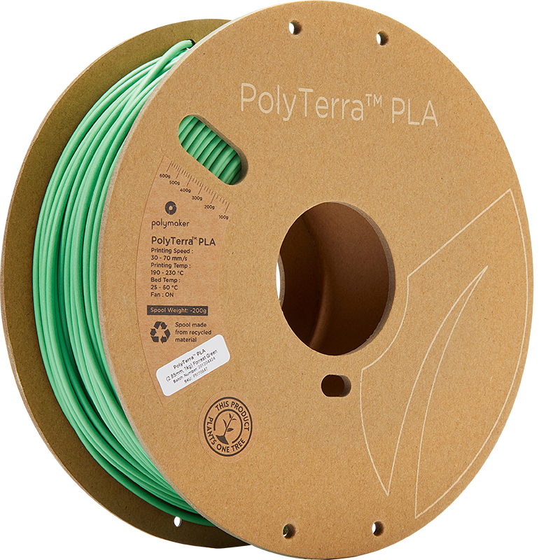 PolyTerra PLA  Forest Green 2.85mm 1Kg