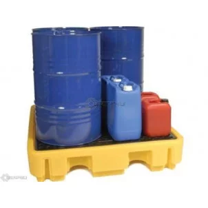 Contain Spills Effectively with the 4 Drum Spill Pallet