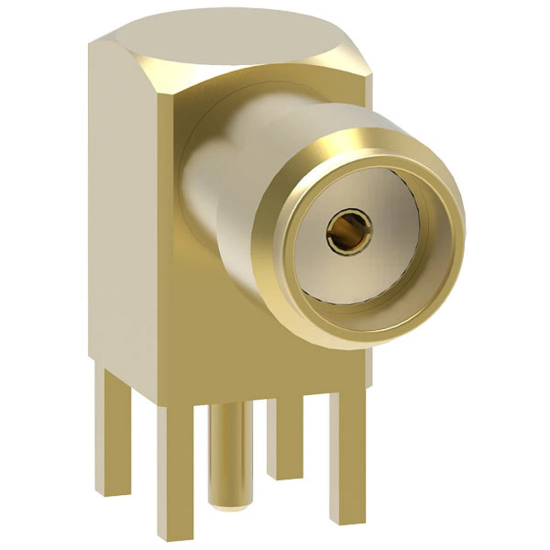 166.42.2520.001 IMS SMA PCB MOUNT ANGLE JACK FEMALE 50 OHM
