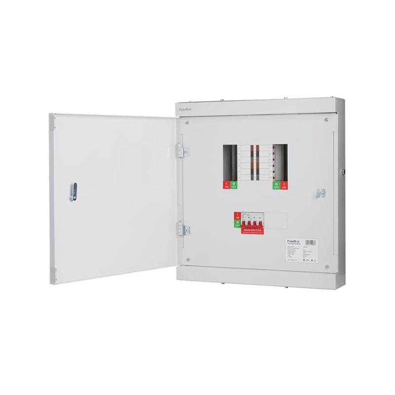 FuseBox 125A TPN 3 Phase Distribution Board 4 Way