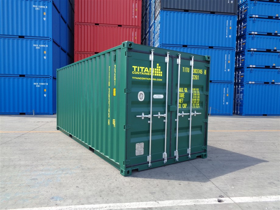 20-Foot Storage Container Rental With Delivery
