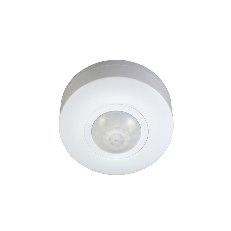 Ovia Surface Mounted 360 Degree Compact IP44 PIR Sensor White