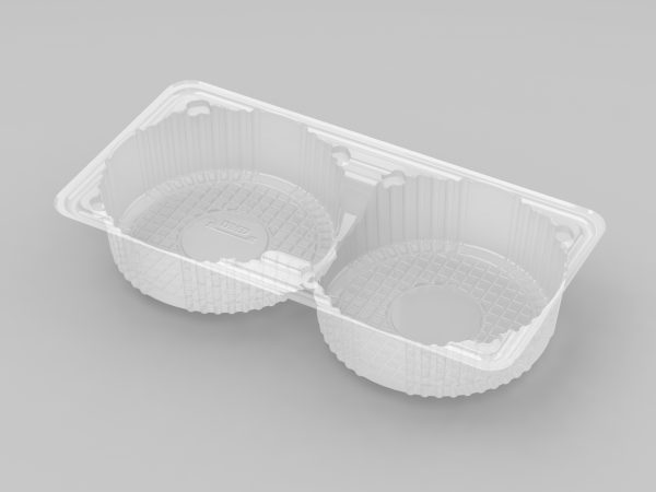 2 Cavity Large Biscuit Tray (30mm)