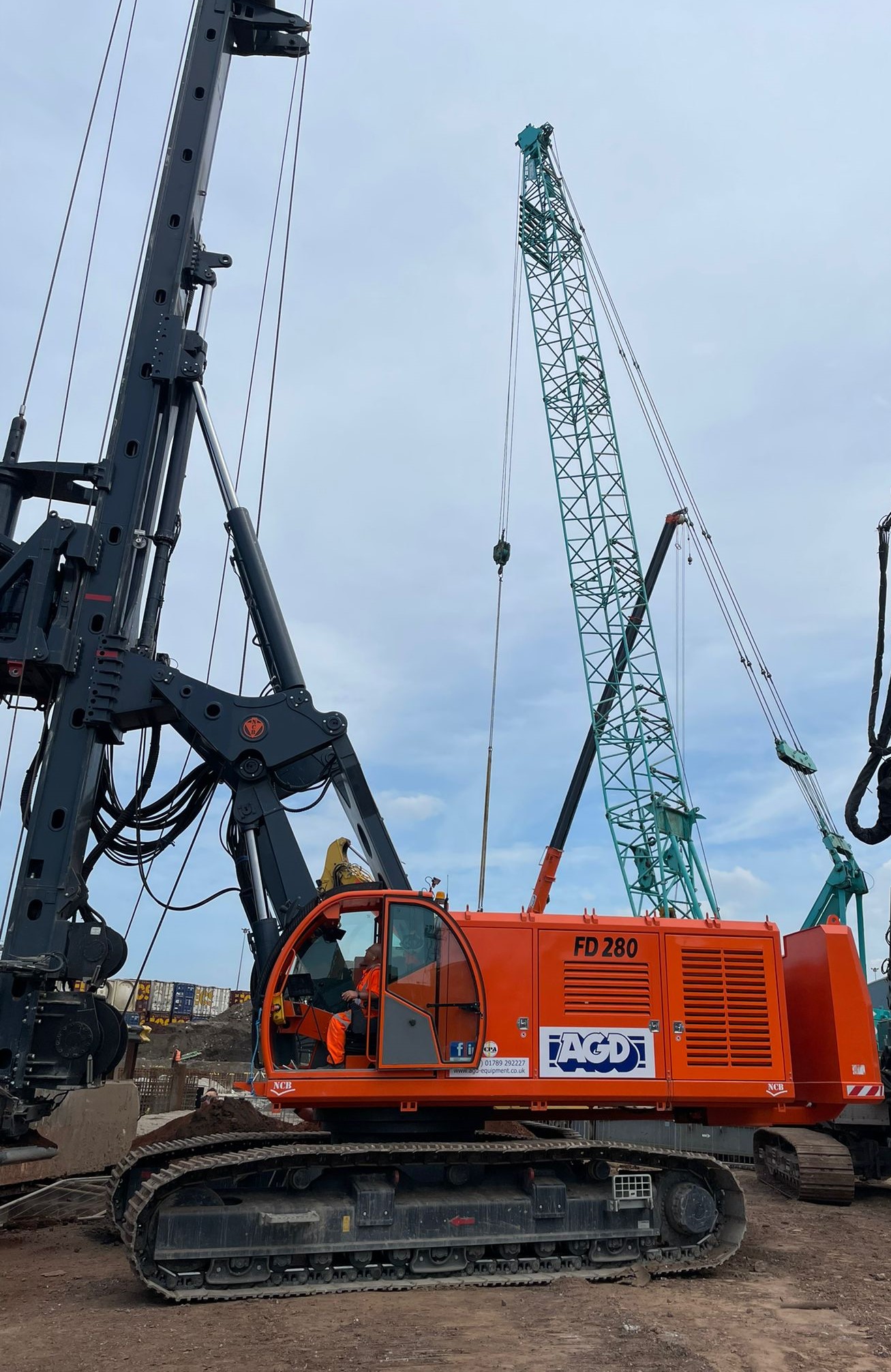 Providers of NCB FD280 Piling Rig Rental UK