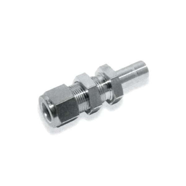 6mm OD Hy-Lok x 6mm Standpipe Bulkhead Reducer 316 Stainless Steel