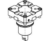 Axial driven tool for Internal broaching H&#61;100mm