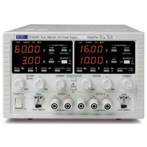 Aim-TTi CPX200D DC Power Supply, Dual Output, PowerFlex, 2 x 60 V / 10 A, 180 W, CPX Series