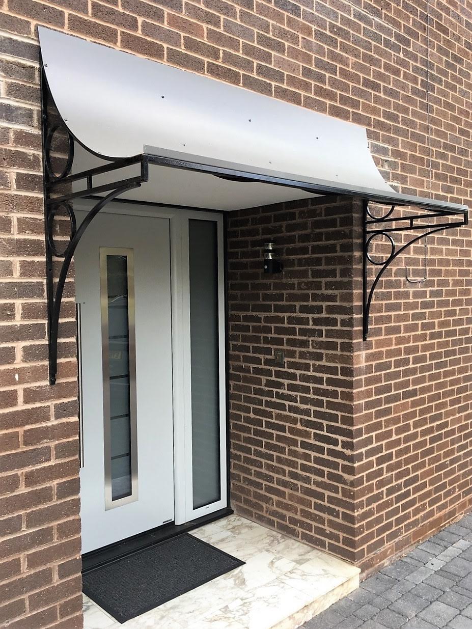 Large Scoop Door Canopy