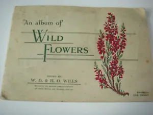 Flowers Wills Wild Flowers 1St Vintage **Full **Album  Good - Rare
