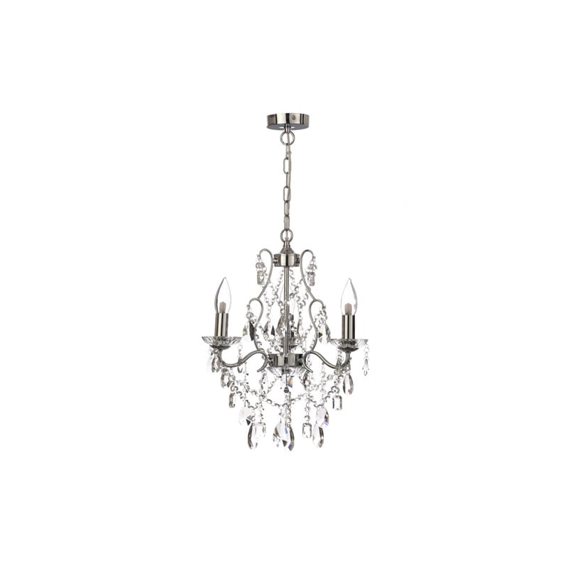 Forum Annalee Chandelier 3xG9 Light Chrome