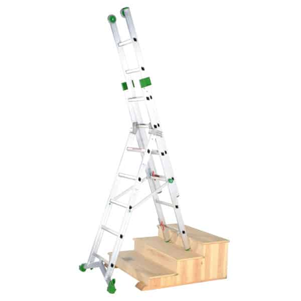 Heavy-Duty Combination Ladder - 11 x 3