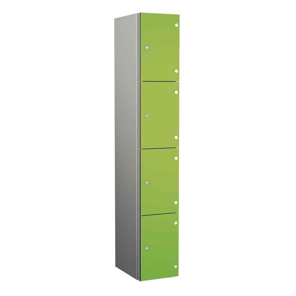 Aluminium Lockers - Zenbox 4 Door 1800H For Gyms
