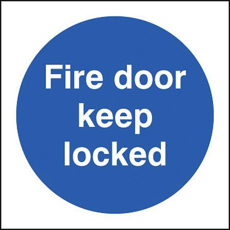 Fire door keep locked