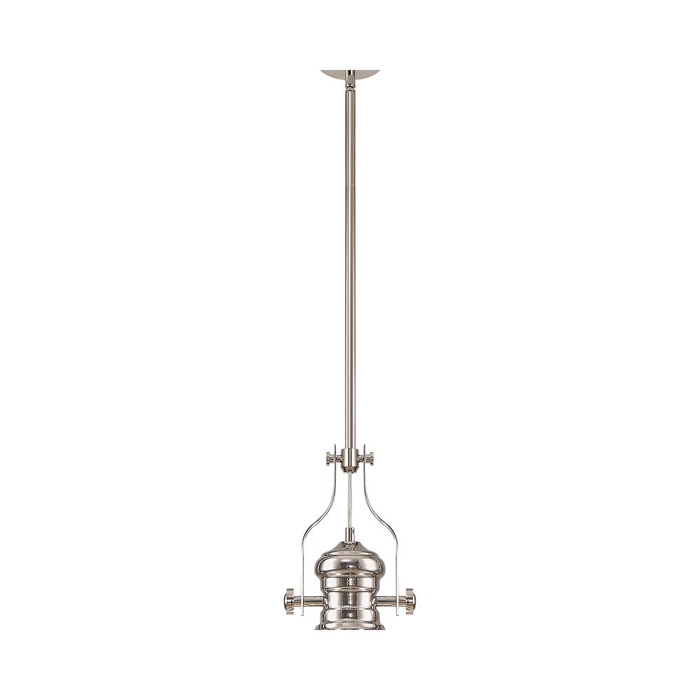 Luxuria Serena (FRAME ONLY) Pendant Light E27 Polished Nickel